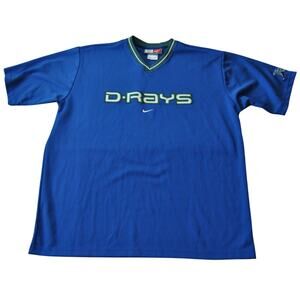 Tampa Bay Devil Rays Vintage MLB Blue Nike Jersey XX-Large
